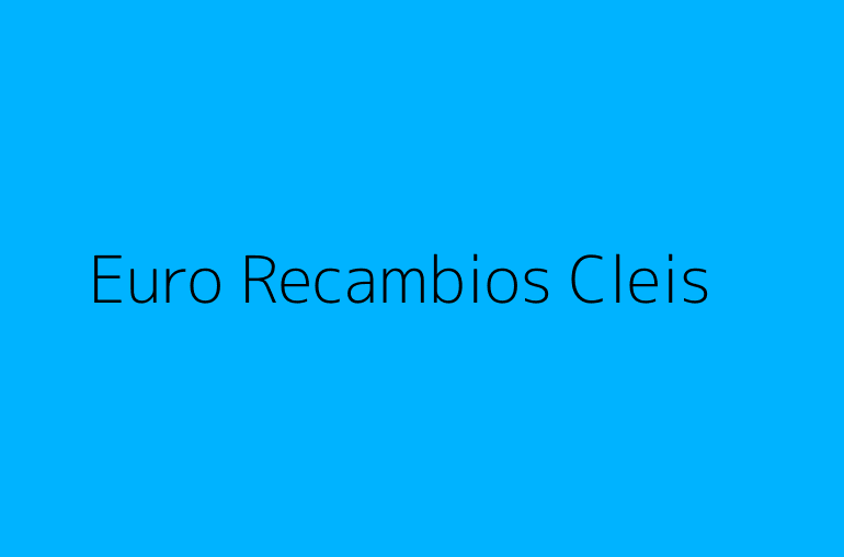 Euro Recambios Cleis